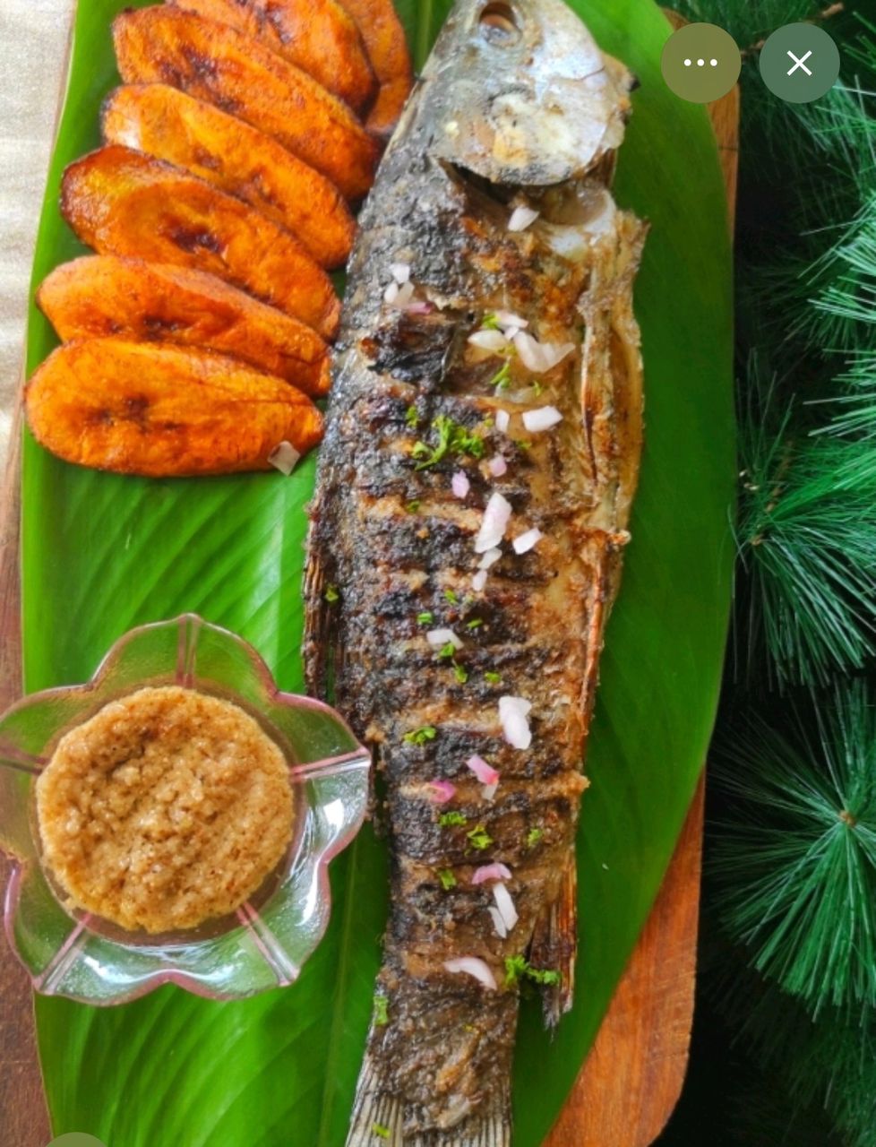 Poisson braisé